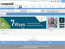 Tablet Screenshot of computex.tw